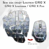 Skin dán chuột Logitech G502 X mẫu đá xanh vân vàng Skin dán chuột Logitech G502 X mẫu đá xanh vân vàng