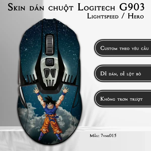 Skin dán chuột Logitech G903 mẫu 7vnr015