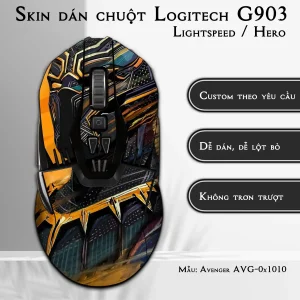 Skin dán chuột Logitech G903 mẫu Avenger avg1010
