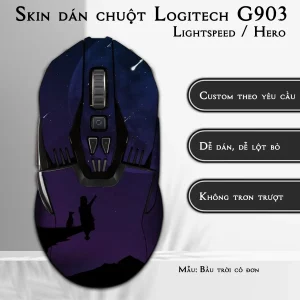 Skin dán chuột Logitech G903 mẫu Bầu trời cô đơn