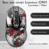 Skin dán chuột Logitech G903 mẫu Chép hóa rồng CHR020 Skin dán chuột Logitech G903 mẫu Chép hóa rồng CHR020