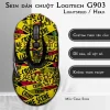 Skin dán chuột Logitech G903 mẫu Crime Scene Skin dán chuột Logitech G903 mẫu Crime Scene