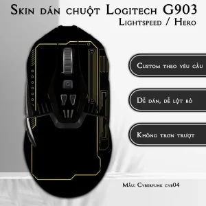 Skin dán chuột Logitech G903 mẫu Cyberpunk cyb04