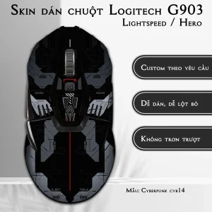 Skin dán chuột Logitech G903 mẫu Cyberpunk cyb14