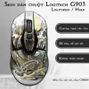 Skin dán chuột Logitech G903 mẫu Cá chép hóa rồng CHR001