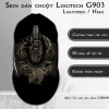 Skin dán chuột Logitech G903 mẫu Cá chép hóa rồng CHR009 Skin dán chuột Logitech G903 mẫu Cá chép hóa rồng CHR009
