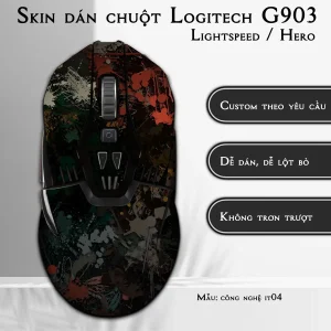 Skin dán chuột Logitech G903 mẫu công nghệ it04