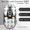 Skin dán chuột Logitech G903 mẫu Doremon Dor001 Skin dán chuột Logitech G903 mẫu Doremon Dor001