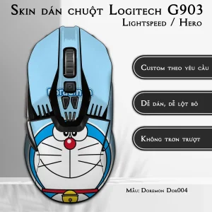 Skin dán chuột Logitech G903 mẫu Doremon Dor004