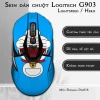 Skin dán chuột Logitech G903 mẫu Doremon Dor016 Skin dán chuột Logitech G903 mẫu Doremon Dor016