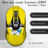 Skin dán chuột Logitech G903 mẫu Doremon Dor042 Skin dán chuột Logitech G903 mẫu Doremon Dor042
