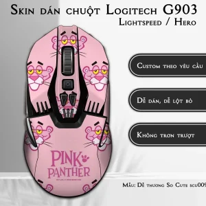 Skin dán chuột Logitech G903 mẫu Dễ thương So Cute scu009