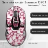 Skin dán chuột Logitech G903 mẫu gấu hồng Skin dán chuột Logitech G903 mẫu gấu hồng