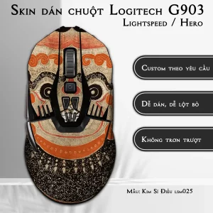 Skin dán chuột Logitech G903 mẫu Kim Sí Điểu lsm025