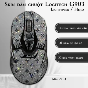Skin dán chuột Logitech G903 mẫu LV 14