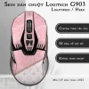 Skin dán chuột Logitech G903 mẫu LV hồng trắng lv021 Skin dán chuột Logitech G903 mẫu LV hồng trắng lv021