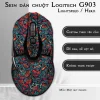 Skin dán chuột Logitech G903 mẫu Mặt quỷ pikrepo Skin dán chuột Logitech G903 mẫu Mặt quỷ pikrepo
