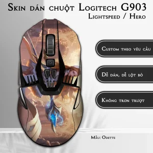 Skin dán chuột Logitech G903 mẫu Odette
