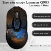 Skin dán chuột Logitech G903 mẫu tinh vân Hoa uất kim hương vutr008 Skin dán chuột Logitech G903 mẫu tinh vân Hoa uất kim hương vutr008