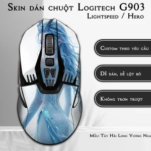 Skin dán chuột Logitech G903 mẫu Tây Hải Long Vương Ngao Nhuận nh03