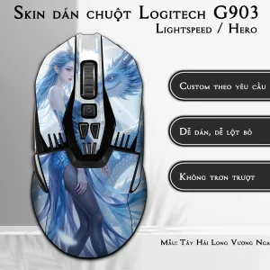 Skin dán chuột Logitech G903 mẫu Tây Hải Long Vương Ngao Nhuận nh05