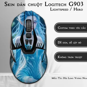 Skin dán chuột Logitech G903 mẫu Tây Hải Long Vương Ngao Nhuận nh06