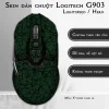 Skin dán chuột Logitech G903 mẫu X-cross xanh lá Skin dán chuột Logitech G903 mẫu X-cross xanh lá