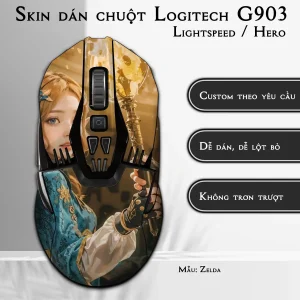 Skin dán chuột Logitech G903 mẫu Zelda