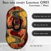 Skin dán chuột Logitech G903 mẫu Điệp Mỹ Ngư