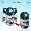 Skin dán chuột Logitech G Pro mẫu Biển và trăng GSM166 Skin dán chuột Logitech G Pro mẫu Biển và trăng GSM166