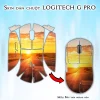 Skin dán chuột Logitech G Pro mẫu Bầu trời hoàng hôn