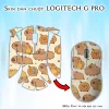 Skin dán chuột Logitech G Pro mẫu Capy và hội bạn vịt cam Skin dán chuột Logitech G Pro mẫu Capy và hội bạn vịt cam