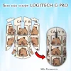 Skin dán chuột Logitech G Pro mẫu Capybaracute Skin dán chuột Logitech G Pro mẫu Capybaracute