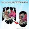 Skin dán chuột Logitech G Pro mẫu Con hổ Sóng Nhật Skin dán chuột Logitech G Pro mẫu Con hổ Sóng Nhật