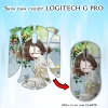 Skin dán chuột Logitech G Pro mẫu cô gái chibi Chib034 Skin dán chuột Logitech G Pro mẫu cô gái chibi Chib034