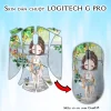 Skin dán chuột Logitech G Pro mẫu cô gái chibi Chib035 Skin dán chuột Logitech G Pro mẫu cô gái chibi Chib035
