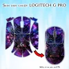Skin dán chuột Logitech G Pro mẫu cú đa màu atk376 Skin dán chuột Logitech G Pro mẫu cú đa màu atk376