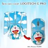 Skin dán chuột Logitech G Pro mẫu Doremon Dor002 Skin dán chuột Logitech G Pro mẫu Doremon Dor002