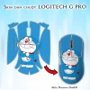 Skin dán chuột Logitech G Pro mẫu Doremon Dor041