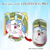 Skin dán chuột Logitech G Pro mẫu Doremon Dor047 Skin dán chuột Logitech G Pro mẫu Doremon Dor047