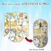 Skin dán chuột Logitech G Pro mẫu Doremon Dor048 Skin dán chuột Logitech G Pro mẫu Doremon Dor048