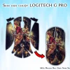 Skin dán chuột Logitech G Pro mẫu Dragon Ball Goku Super Saiyan 4 7vnr55 Skin dán chuột Logitech G Pro mẫu Dragon Ball Goku Super Saiyan 4 7vnr55