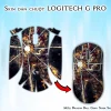 Skin dán chuột Logitech G Pro mẫu Dragon Ball Goku Super Saiyan God 7vnr83 Skin dán chuột Logitech G Pro mẫu Dragon Ball Goku Super Saiyan God 7vnr83
