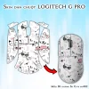Skin dán chuột Logitech G Pro mẫu Dễ thương So Cute scu002