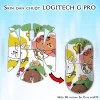 Skin dán chuột Logitech G Pro mẫu Dễ thương So Cute scu033 Skin dán chuột Logitech G Pro mẫu Dễ thương So Cute scu033