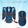 Skin dán chuột Logitech G Pro mẫu Gundam 02 Skin dán chuột Logitech G Pro mẫu Gundam 02