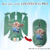 Skin dán chuột Logitech G Pro mẫu Heo con dễ thương heo-114 Skin dán chuột Logitech G Pro mẫu Heo con dễ thương heo-114