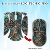 Skin dán chuột Logitech G Pro mẫu Hoa văn hov014 Skin dán chuột Logitech G Pro mẫu Hoa văn hov014