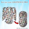 Skin dán chuột Logitech G Pro mẫu Họa tiết công viên Disney
