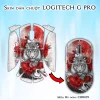 Skin dán chuột Logitech G Pro mẫu Hổ trắng CHR029 Skin dán chuột Logitech G Pro mẫu Hổ trắng CHR029